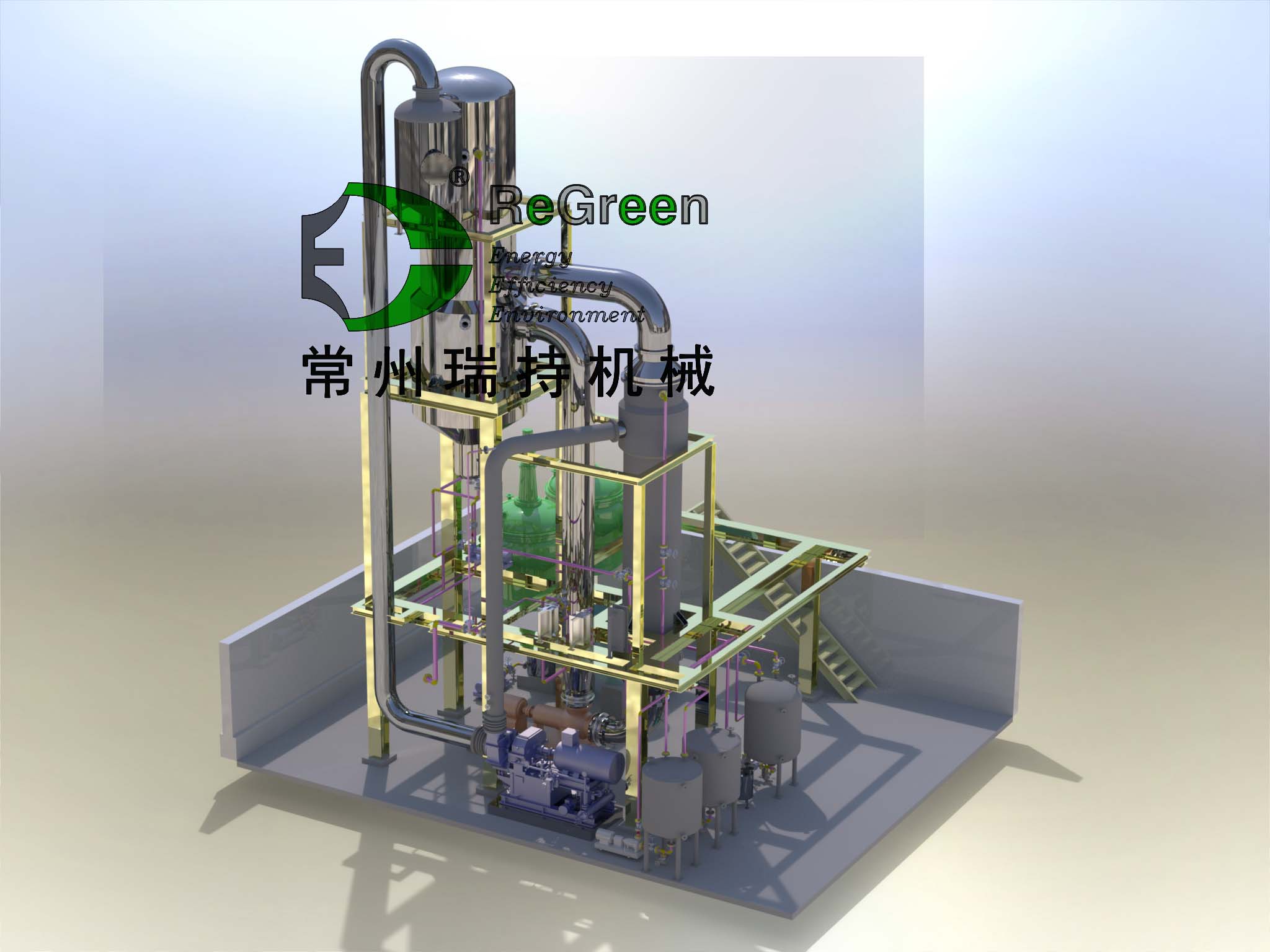 mvr,mvr壓縮機,mvr蒸發器,水蒸汽壓縮機,離心壓縮機